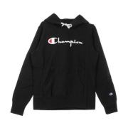 Zwarte Hoodie voor vrouwen Champion , Black , Dames