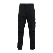 Blauwe Stijlvolle Broek Stone Island , Blue , Heren