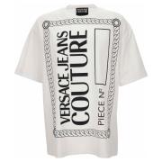 T-shirts en Polos Versace Jeans Couture , White , Heren