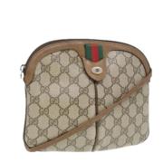 Pre-owned Leather gucci-bags Gucci Vintage , Beige , Dames