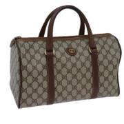 Pre-owned Leather gucci-bags Gucci Vintage , White , Dames