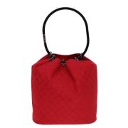 Pre-owned Canvas gucci-bags Gucci Vintage , Red , Dames