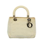 Pre-owned Nylon dior-bags Dior Vintage , Beige , Dames