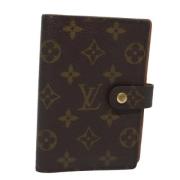 Pre-owned Canvas home-office Louis Vuitton Vintage , Brown , Dames