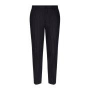 Elegante Zwarte Broek voor Vrouwen Dolce & Gabbana , Blue , Heren