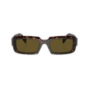 Acetaat Zonnebril Prada , Brown , Dames