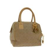 Pre-owned Nylon handbags Dior Vintage , Beige , Dames