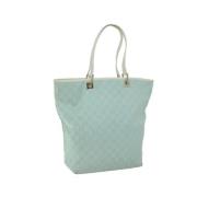 Pre-owned Canvas gucci-bags Gucci Vintage , Blue , Dames