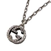 Pre-owned Silver necklaces Gucci Vintage , Gray , Dames