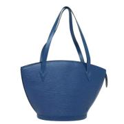 Pre-owned Leather louis-vuitton-bags Louis Vuitton Vintage , Blue , Da...