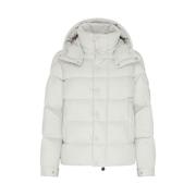 Maya Korte Donsjas - Grijs Moncler , Gray , Dames