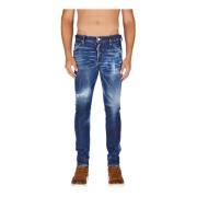 Moderne Slim-fit Jeans Dsquared2 , Blue , Heren