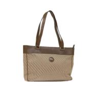 Pre-owned Canvas gucci-bags Gucci Vintage , Beige , Dames