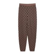 Comfortabele donkere mahonie sweatpants By Herenne Birger , Brown , Da...