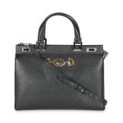 Pre-owned Leather gucci-bags Gucci Vintage , Black , Dames