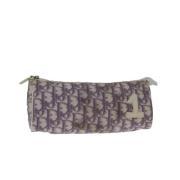 Pre-owned Canvas dior-bags Dior Vintage , Purple , Dames