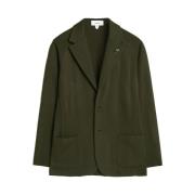 Gebreid colbert in groen Lardini , Green , Heren