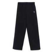 Fox Head Patch Jog Pants Maison Kitsuné , Black , Heren