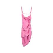 Pre-owned Fabric dresses Jacquemus Pre-owned , Pink , Dames