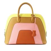 Pre-owned Leather handbags Hermès Vintage , Multicolor , Dames