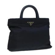 Pre-owned Nylon prada-bags Prada Vintage , Blue , Dames