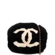 Pre-owned Fabric chanel-bags Chanel Vintage , Black , Dames