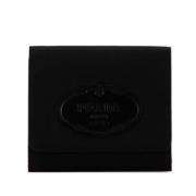 Pre-owned Fabric wallets Prada Vintage , Black , Dames