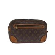 Pre-owned Canvas louis-vuitton-bags Louis Vuitton Vintage , Brown , Da...