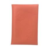 Pre-owned Leather wallets Hermès Vintage , Orange , Dames