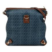 Pre-owned Denim shoulder-bags Gucci Vintage , Blue , Dames