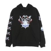 Zwarte lichtgewicht hoodie Iuter , Black , Heren