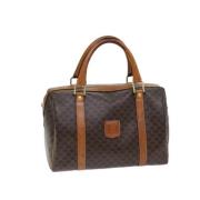 Pre-owned Leather celine-bags Celine Vintage , Brown , Dames