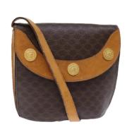 Pre-owned Leather celine-bags Celine Vintage , Brown , Dames