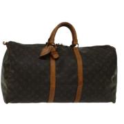 Pre-owned Canvas louis-vuitton-bags Louis Vuitton Vintage , Brown , Da...