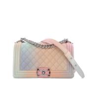 Pre-owned Leather shoulder-bags Chanel Vintage , Multicolor , Dames