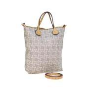 Pre-owned Canvas celine-bags Celine Vintage , White , Dames