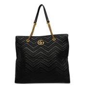 Pre-owned Leather gucci-bags Gucci Vintage , Black , Dames