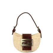 Pre-owned Fabric fendi-bags Fendi Vintage , Beige , Dames