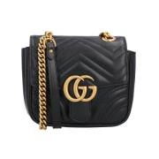 Pre-owned Leather gucci-bags Gucci Vintage , Black , Dames