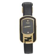 Pre-owned Fabric watches Fendi Vintage , Black , Dames