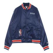 Team 31 Bomberjack Courtside Marineblauw/Rood Nike , Blue , Heren