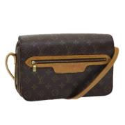 Pre-owned Canvas louis-vuitton-bags Louis Vuitton Vintage , Brown , Da...