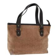 Pre-owned Canvas celine-bags Celine Vintage , Brown , Dames