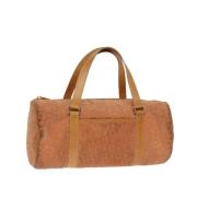 Pre-owned Canvas handbags Celine Vintage , Orange , Dames