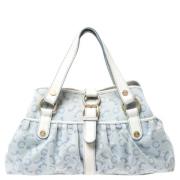 Pre-owned Leather celine-bags Celine Vintage , Blue , Dames