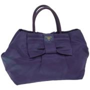 Pre-owned Nylon prada-bags Prada Vintage , Purple , Dames