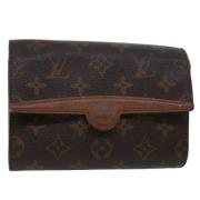 Pre-owned Canvas shoulder-bags Louis Vuitton Vintage , Brown , Dames