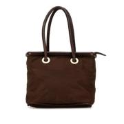 Pre-owned Leather celine-bags Celine Vintage , Brown , Dames