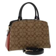 Pre-owned Leather handbags Coach Pre-owned , Brown , Dames