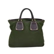 Pre-owned Nylon prada-bags Prada Vintage , Green , Dames